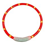 Salva la vida de tu perro: este collar salvará la vida de tu perro al mantenerlo visible, seguro y visto. Este collar LED brillante proporciona la máxima seguridad para tu perro y permite la más alta visibilidad en todas las condiciones en todo momento.