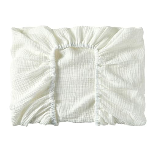 Cambiador de algodón para cambiar pañales, transpirable, ajuste para todos los cambiadores estándar, sábanas de mesa para cambiar pañales