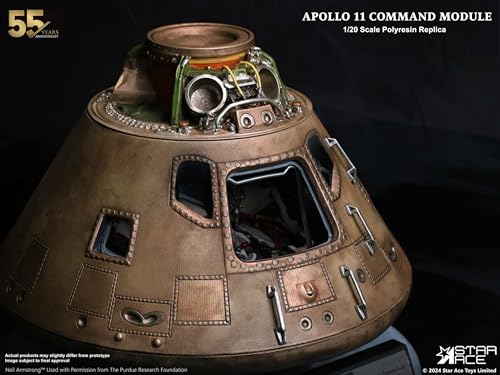 Module de commande Apollo 11 polyrésine 1/20 maquette espace réplique historique - 4