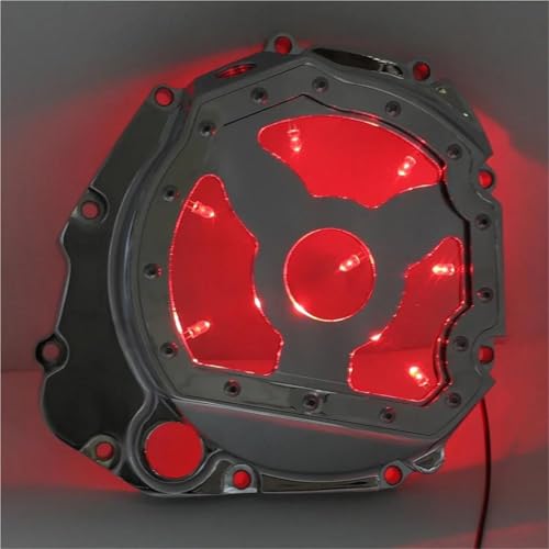 Cache embrayage transparent LED Suzuki GSX-R600 carter alu haute finition