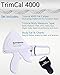 TrimCal 4000 Sequoia Fitness Trimcal 4000 Body Fat Caliper with Body Measure Tape & Fat% Chart (White & Black), 1.0 Count