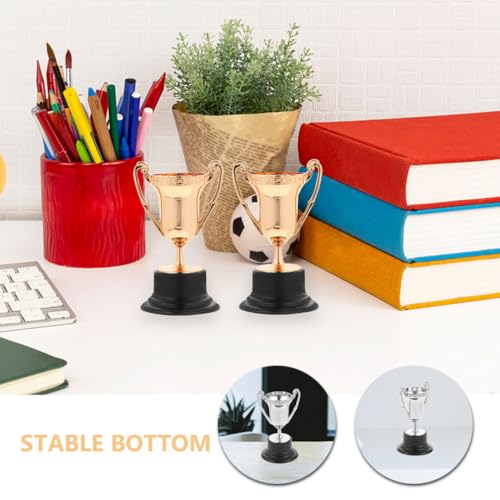 TOPPERFUN Troféu 12Pcs 3. 3X2. 0X1. 8In Mini Troféu De Bronze De De Troféu De Competição De Troféu D