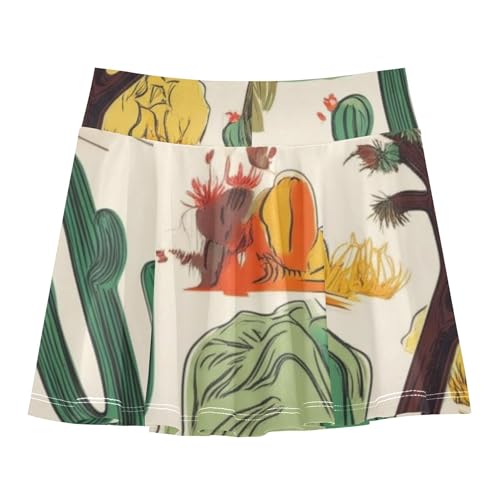 Athletic Shorts for Girls Skorts Kids Tennis Skirts Navy Cheer Skirt Inspired American Western Desert 3t2