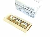 Genuine VW Volkswagen Original VW VR6 Rear Trunk Boot Badge Emblem Chrome - 1J0853675C 739