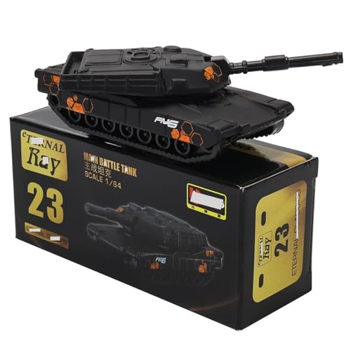 Modelo Militar Tanque 1/64 Negro Coleccionable miniatura 2