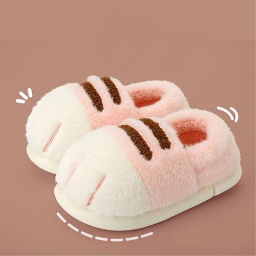 Pantoufles d'hiver femme polaire chaude chaussons confortables