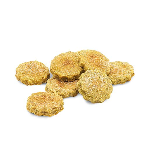 naftie Bio Leckerlies Zucchini Knusper Hundekekse - nur für artige Hunde - Hundeleckerli mit Buchweizenmehl - glutenfrei, handgebacken - 150g