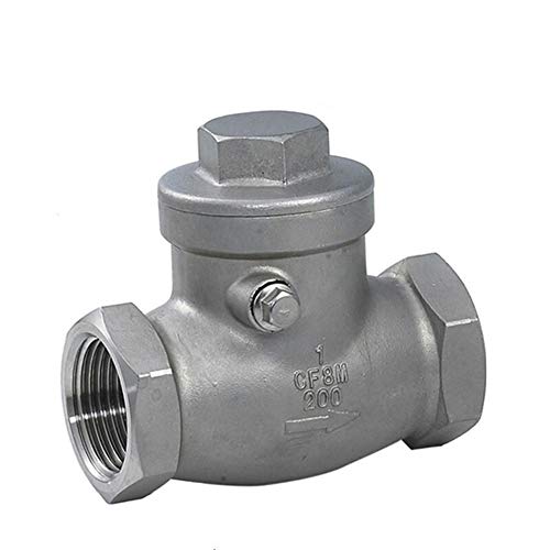 Válvula de retención oscilante DN15 en acero inoxidable con resistencia WOG 200PSI 4