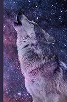 Wolf Notebook: Beautiful Howling Wolf Journal Notebook College Ruled For Adults, Kids, Teens and Girls B09FS5DSJT Book Cover