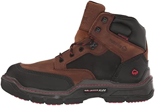 Wolverine Men's Raider DuraShocks Heavy Duty CarbonMax 6" Construction Boot, Brown, 9 | Image 7