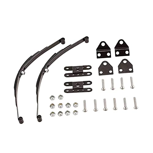 Tachiuwa 1 Juego de Sistema de Resorte de Hoja sólida para 1/10 RC Truck Car