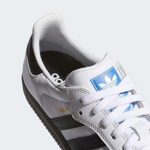 Image of adidas Mens Samba Adv Skate Skate Sneakers Shoes - White, White, 9