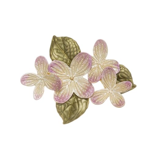 Broche fleur Hortensia Mori pour sublimer vos manteaux de saison