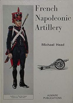 Hardcover French Napoleonic artillery Book