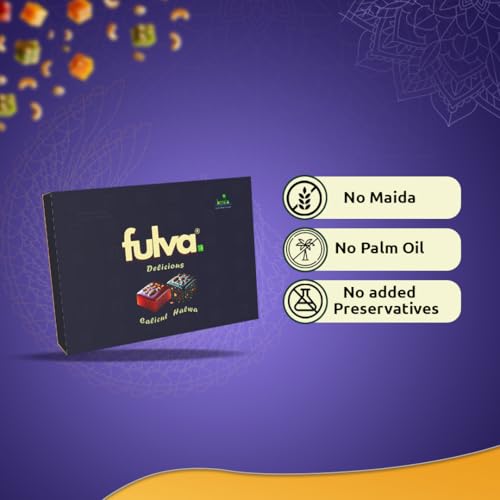 Image of Fulva 6 Assorted Premium Kozhikoden Halwa 475g | Badam, Cashew, Dates, Banana, Carrot, Tender Coconut Halwa Mix Flavours | Kerala Sweets, Indian Dessert Gift Pack Sweets