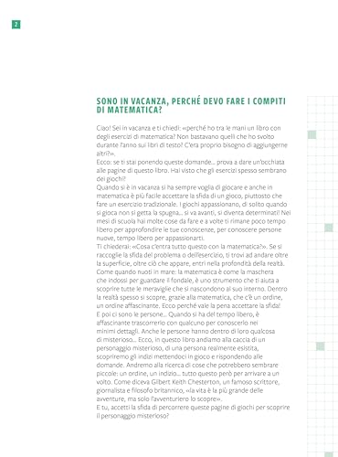 Matematica Enigmatica. Attività Estive Per La Scuola Secondaria Di Primo Grado (Vol. 2) - 3