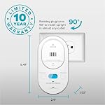 Kidde Smart CO Detector + Indoor Air Quality, Plug-in & AA Battery, COPDLQW - Image 2