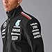 2024 F1 Team Softshell Jacket - Black by Mercedes AMG Petronas