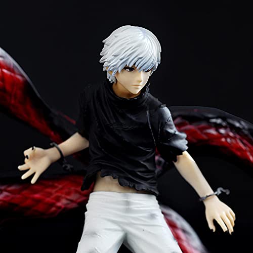 Jin Chuang Anime Tokyo Ghoul Figure Kaneki Ken Pvc Action Figure Awakening Figurine Generation Of Dark Jin Muyan Hight 23 Cm 3D Model Desktop Decoration Gift #TOP1