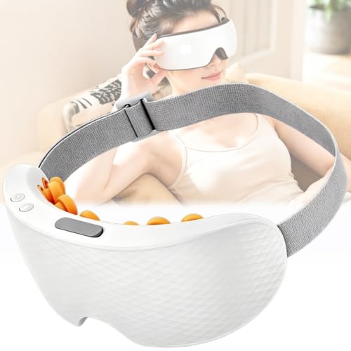 Masajeador de ojos para fatiga visual con compresa caliente