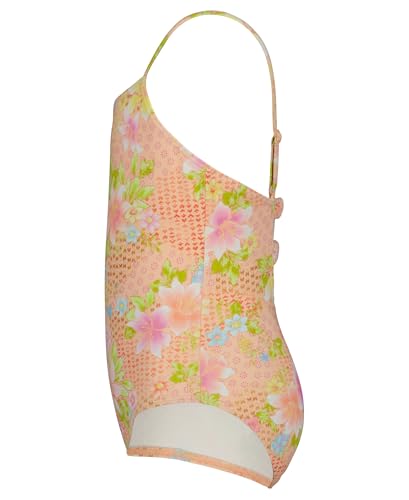 Image of Billabong Girls' One-piece Swimsuit with UPF 50+ Sun Protection, Quick Drying Bathing Suit