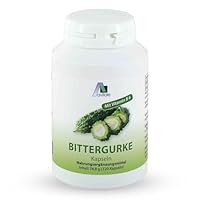 Avitale Bittergurke Kapseln mit standardisiertem Frucht-Extrakt der Bittergurke (Momordica Charantia) u. Vitamin B6 für einen normalen Homocysteinspiegel, 120 Kapseln