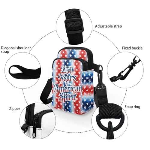 Image of Hawaiian Tribal Small Crossbody Bags for Women Cell Phone Bag Purse, Sea Turtle Zipper Sling Purses Shoulder Bag