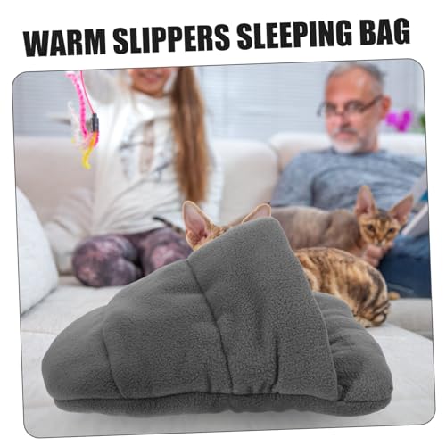 Lit pour chaton et chiot en coton PP, coussin pantoufle confortable