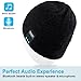Mydeal Washable Winter Men Women Hat Bluetooth Beanie Running Cap with Bluetooth Stereo Headphones Mic Hands Free Rechargeable Battery Compatible with iPhone Android Tablets