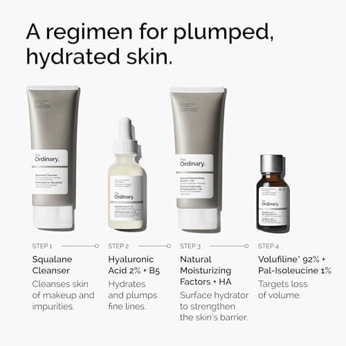 Image of The Ordinary Volufiline 92% + Pal-Isoleucine 1% Plumping Anhydrous Serum, Facial Skincare for Loss of Volume, 0.5 Fl Oz