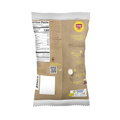 Schar Gluten Free Deli-Style Bread, 8.5 Oz Pack. Gluten Free Sourdough Bread, Gluten Free Sandwich Bread, 5 Packs Per Case #TOP3