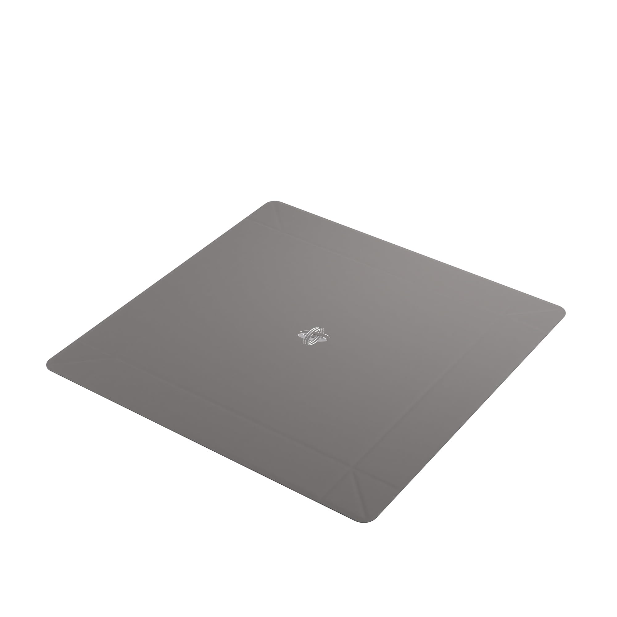 Magnetic Dice Tray - Take Control of Your Roll! Compact and Versatile Dice Tray for Tabletop Games and Board Games, Square Shape, Black/Gray Color, Made by Gamegenic