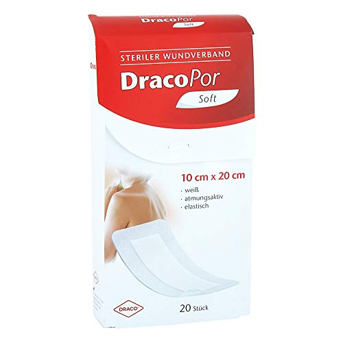 DRACOPOR Wundverband 10x20 cm steril 20 St