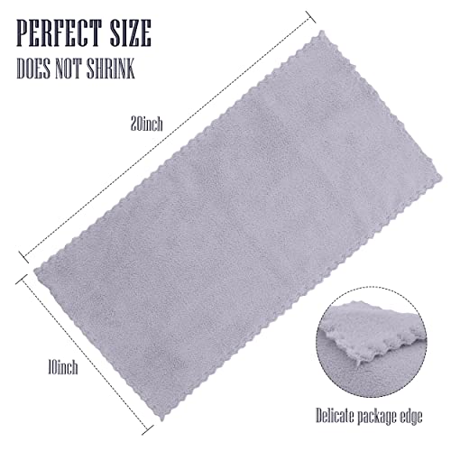 Super Soft Burp Cloths 8 Pack - Thick - Extra Absorbent - Perfect Size Large 20\" by 10\" - Light and Easy to Carry - Milk Spit Up Rags - Burpy Cloths for Unisex, Boy, Girl, Newborn - Multi - 8 Colors - Thumbnail 5