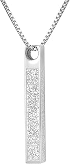 عقد بدلاية على شكل قضيب إسلامي للرجال والنساء من شو داي، سلسلة من الفولاذ مقاوم للصدأ، قلادة هيب هوب بليد كبيرة، قلادة الله للمسلمين للجنسين