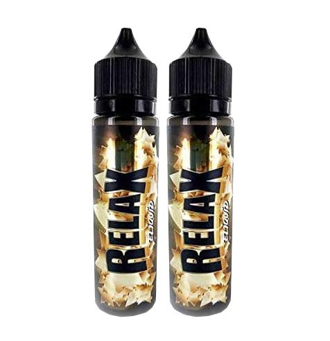 LOT DE 2 flacons de 100ML RELAX 0MG par Eliquid France - Sans nicotine ni tabac