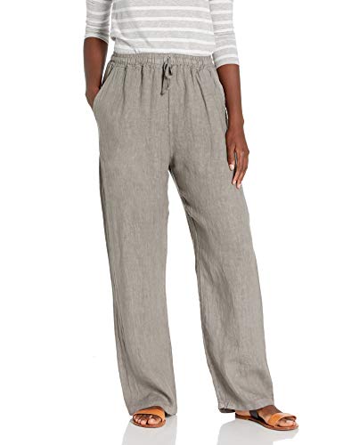 M Made in Italy Women's Casual Pants, Taupe