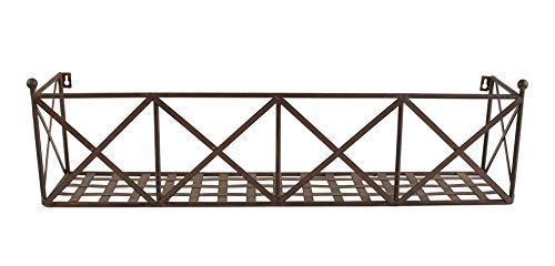 Manufaktur Lichtbogen Wandblumenkasten aus Metall