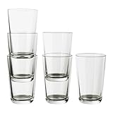 IKEA 365+ Glass, clear glass / 6-pack / IKEA 365 - 15 oz.