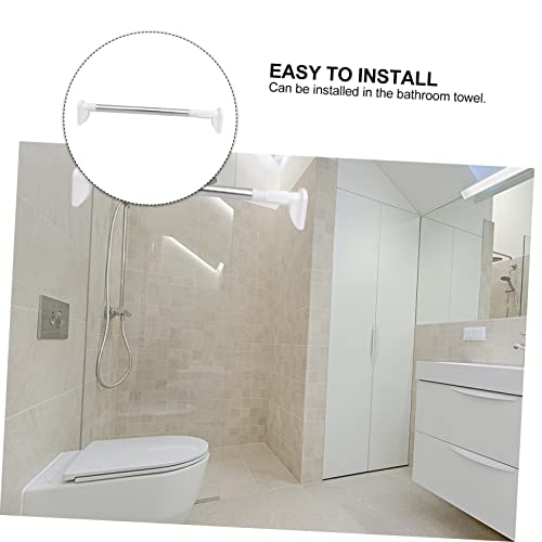 Pas de perçage facile à installer pour cette tringle extensible