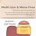 MERIT Flush Balm Cream Blush – Archival Cool Mauve | Hydrating Radiant Cheek & Lip Tint Stick with Vitamin E | Lightweight, Buildable, Vegan & Cruelty-Free Blush