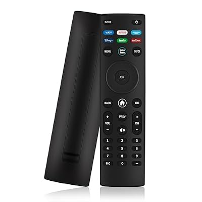 XRT140 Replacement Universal Remote for Vizio TV Remote Control for Vizio Smart TVs, Works with D/E/M/P/V/PX/OLED Series & SmartCast - No Setup Needed! (Compatible with XRT136, XRT260, XRT270 & More)