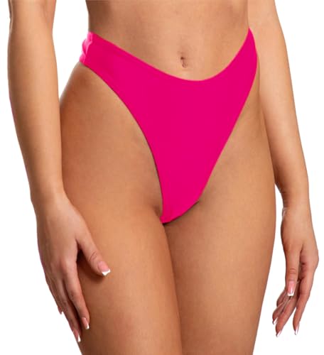 Aquarti Damen Bikinihose Thong Bottom Tanga...