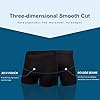 BAMBOO COOL Men's Underwear Boxer Briefs Soft Breathable Performance Underwear for Men 4 Pack (L)