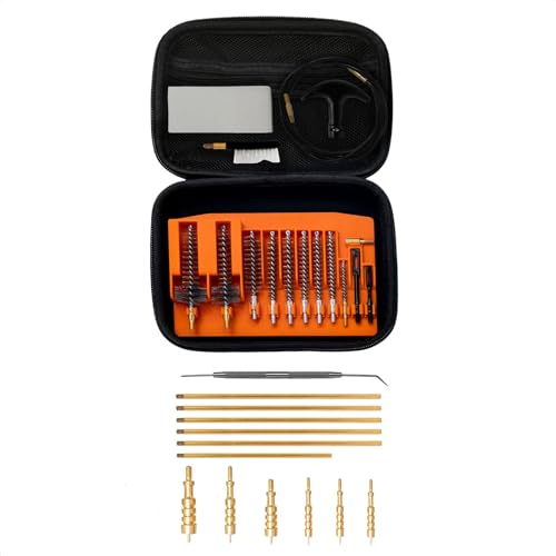 GRITR Gun Cleaning Kit for .17, .243, .270, .375, .44 Cal Rifles by GRITR - Used condition - US$17.78