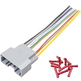 Jayubien 22Pin Radio Wiring Harness Connector Compatible with Jeep Patriot Compass...