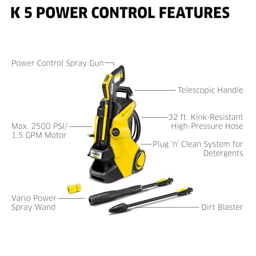 Kärcher K5 Power Control Pressure Washer