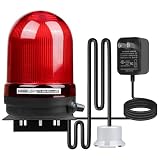 Sump Pump Alarm, High Water Leak Detection, 10FT Probe Cable