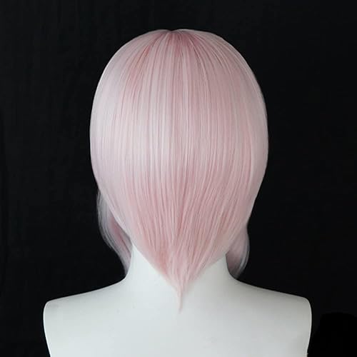 Miniatura 9 de zhongli Cosplay peluca marrón oscuro reflejos naranja 31.5 in (marrón oscuro (zhong li))