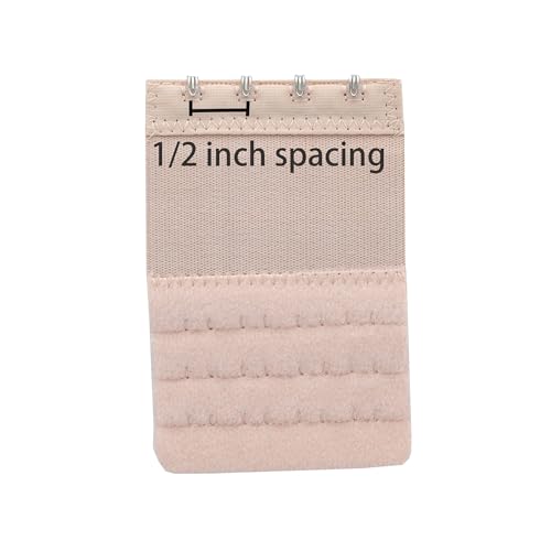 Image of Women's Bra Extenders 4 Hook / 3 Hook / 5 Hook / 2 Hook Soft Comfortable Stretchy Bra Extension Strap